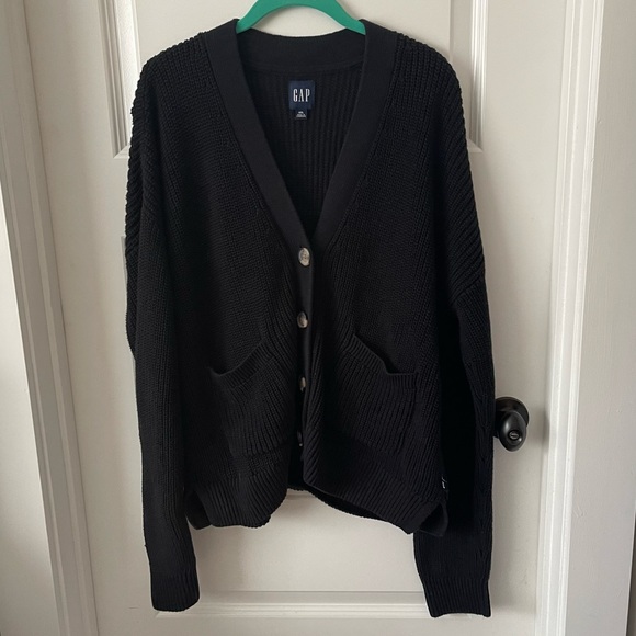GAP Sweaters - black gap cardigan